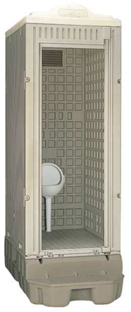日野興業 仮設トイレ EX-AQP 簡易水洗式 陶器製和式便器 メーカー認定中古品 - 4