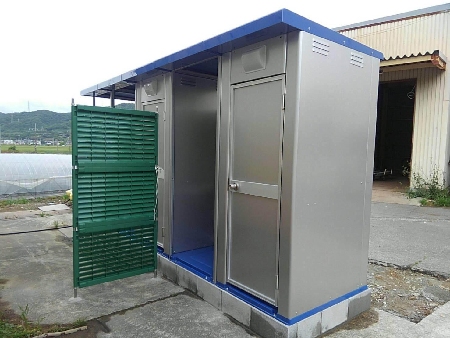 トイレ “ユニパール” 新棟販売 | 仮設トイレ・ユニットハウスのHINO